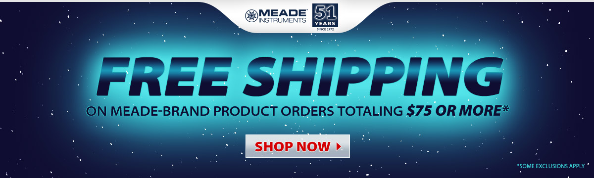 Free Shipping on Meade-Brand Products
