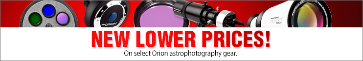 New Lower Prices on Astrophotography Gear